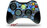 WraptorCamo Old School Camouflage Camo Blue Medium - Decal Style Skin fits Microsoft XBOX 360 Wireless Controller (CONTROLLER NOT INCLUDED)