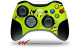 Softball - Decal Style Skin fits Microsoft XBOX 360 Wireless Controller (CONTROLLER NOT INCLUDED)