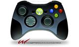 Smooth Fades Blue Dust Black - Decal Style Skin fits Microsoft XBOX 360 Wireless Controller (CONTROLLER NOT INCLUDED)