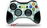 Houndstooth Seafoam Green - Decal Style Skin fits Microsoft XBOX 360 Wireless Controller (CONTROLLER NOT INCLUDED)