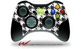 Houndstooth Dark Gray - Decal Style Skin fits Microsoft XBOX 360 Wireless Controller (CONTROLLER NOT INCLUDED)
