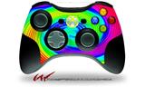 Rainbow Swirl - Decal Style Skin fits Microsoft XBOX 360 Wireless Controller (CONTROLLER NOT INCLUDED)
