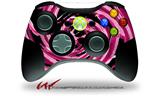 Alecias Swirl 02 Hot Pink - Decal Style Skin fits Microsoft XBOX 360 Wireless Controller (CONTROLLER NOT INCLUDED)