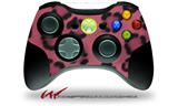 Leopard Skin Pink - Decal Style Skin fits Microsoft XBOX 360 Wireless Controller (CONTROLLER NOT INCLUDED)