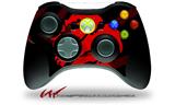Oriental Dragon Red on Black - Decal Style Skin fits Microsoft XBOX 360 Wireless Controller (CONTROLLER NOT INCLUDED)
