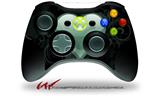 Glass Heart Grunge Seafoam Green - Decal Style Skin fits Microsoft XBOX 360 Wireless Controller (CONTROLLER NOT INCLUDED)