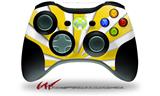 Rising Sun Japanese Flag Yellow - Decal Style Skin fits Microsoft XBOX 360 Wireless Controller (CONTROLLER NOT INCLUDED)