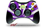 Rising Sun Japanese Flag Purple - Decal Style Skin fits Microsoft XBOX 360 Wireless Controller (CONTROLLER NOT INCLUDED)
