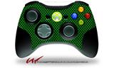 Carbon Fiber Green - Decal Style Skin fits Microsoft XBOX 360 Wireless Controller (CONTROLLER NOT INCLUDED)