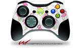 Flamingos on White - Decal Style Skin fits Microsoft XBOX 360 Wireless Controller (CONTROLLER NOT INCLUDED)
