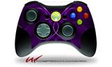 Abstract 01 Purple - Decal Style Skin fits Microsoft XBOX 360 Wireless Controller (CONTROLLER NOT INCLUDED)