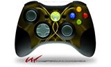 Abstract 01 Yellow - Decal Style Skin fits Microsoft XBOX 360 Wireless Controller (CONTROLLER NOT INCLUDED)
