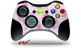 Flamingos on Pink - Decal Style Skin fits Microsoft XBOX 360 Wireless Controller (CONTROLLER NOT INCLUDED)