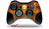 Plaid Pumpkin Orange - Decal Style Skin fits Microsoft XBOX 360 Wireless Controller (CONTROLLER NOT INCLUDED)