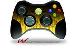 Fire Yellow - Decal Style Skin fits Microsoft XBOX 360 Wireless Controller (CONTROLLER NOT INCLUDED)