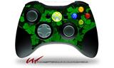 St Patricks Clover Confetti - Decal Style Skin fits Microsoft XBOX 360 Wireless Controller (CONTROLLER NOT INCLUDED)
