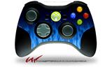 Fire Blue - Decal Style Skin fits Microsoft XBOX 360 Wireless Controller (CONTROLLER NOT INCLUDED)