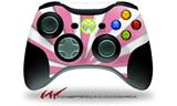Rising Sun Japanese Flag Pink - Decal Style Skin fits Microsoft XBOX 360 Wireless Controller (CONTROLLER NOT INCLUDED)