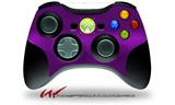 Simulated Brushed Metal Purple - Decal Style Skin fits Microsoft XBOX 360 Wireless Controller (CONTROLLER NOT INCLUDED)
