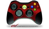 Simulated Brushed Metal Red - Decal Style Skin fits Microsoft XBOX 360 Wireless Controller (CONTROLLER NOT INCLUDED)
