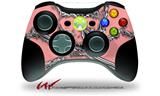 Chrome Skull on Pink - Decal Style Skin fits Microsoft XBOX 360 Wireless Controller (CONTROLLER NOT INCLUDED)