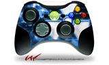 Radioactive Blue - Decal Style Skin fits Microsoft XBOX 360 Wireless Controller (CONTROLLER NOT INCLUDED)