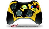 Iowa Hawkeyes Tigerhawk Black on Gold 02 - Decal Style Skin fits Microsoft XBOX 360 Wireless Controller (CONTROLLER NOT INCLUDED)