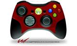 Solids Collection Red Dark - Decal Style Skin fits Microsoft XBOX 360 Wireless Controller (CONTROLLER NOT INCLUDED)