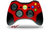 Solids Collection Red - Decal Style Skin fits Microsoft XBOX 360 Wireless Controller (CONTROLLER NOT INCLUDED)