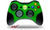 Solids Collection Green - Decal Style Skin fits Microsoft XBOX 360 Wireless Controller (CONTROLLER NOT INCLUDED)