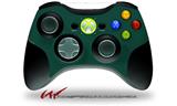 Solids Collection Hunter Green - Decal Style Skin fits Microsoft XBOX 360 Wireless Controller (CONTROLLER NOT INCLUDED)
