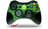 Mystic Vortex Green - Decal Style Skin fits Microsoft XBOX 360 Wireless Controller (CONTROLLER NOT INCLUDED)