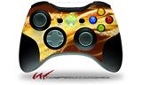Mystic Vortex Yellow - Decal Style Skin fits Microsoft XBOX 360 Wireless Controller (CONTROLLER NOT INCLUDED)
