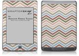 Zig Zag Colors 03 - Decal Style Skin (fits Amazon Kindle Touch Skin)