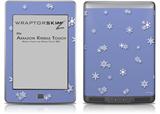Snowflakes - Decal Style Skin (fits Amazon Kindle Touch Skin)
