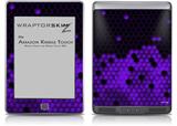 HEX Purple - Decal Style Skin (fits Amazon Kindle Touch Skin)