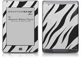 Zebra Skin - Decal Style Skin (fits Amazon Kindle Touch Skin)