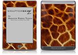 Fractal Fur Giraffe - Decal Style Skin (fits Amazon Kindle Touch Skin)