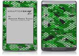 HEX Mesh Camo 01 Green Bright - Decal Style Skin (fits Amazon Kindle Touch Skin)