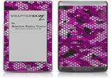 HEX Mesh Camo 01 Pink - Decal Style Skin (fits Amazon Kindle Touch Skin)