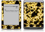 Electrify Yellow - Decal Style Skin (fits Amazon Kindle Touch Skin)
