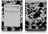 Electrify White - Decal Style Skin (fits Amazon Kindle Touch Skin)