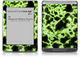 Electrify Green - Decal Style Skin (fits Amazon Kindle Touch Skin)