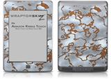 Rusted Metal - Decal Style Skin (fits Amazon Kindle Touch Skin)