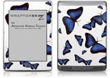 Butterflies Blue - Decal Style Skin (fits Amazon Kindle Touch Skin)