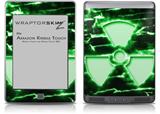 Radioactive Green - Decal Style Skin (fits Amazon Kindle Touch Skin)
