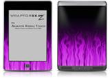 Fire Purple - Decal Style Skin (fits Amazon Kindle Touch Skin)
