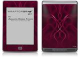 Abstract 01 Pink - Decal Style Skin (fits Amazon Kindle Touch Skin)