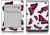 Butterflies Purple - Decal Style Skin (fits Amazon Kindle Touch Skin)