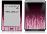Fire Pink - Decal Style Skin (fits Amazon Kindle Touch Skin)